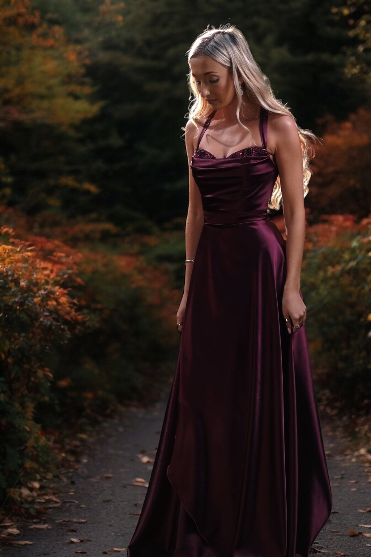 Claude - Burgundy - Bridesmaids & Formal - bridesmaid - bridesmaids - burgundy - Melanie Jayne