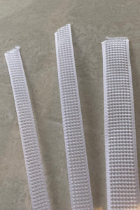 Plastic Sew in Boning - White 6mm, 8mm, 12mm