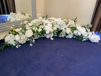 Floral Arbour Corner - White