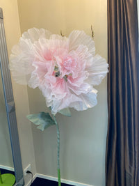 Giant Mechanical Flower - Pink