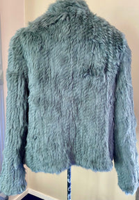 Sophie Rabbit Fur Jacket Olive