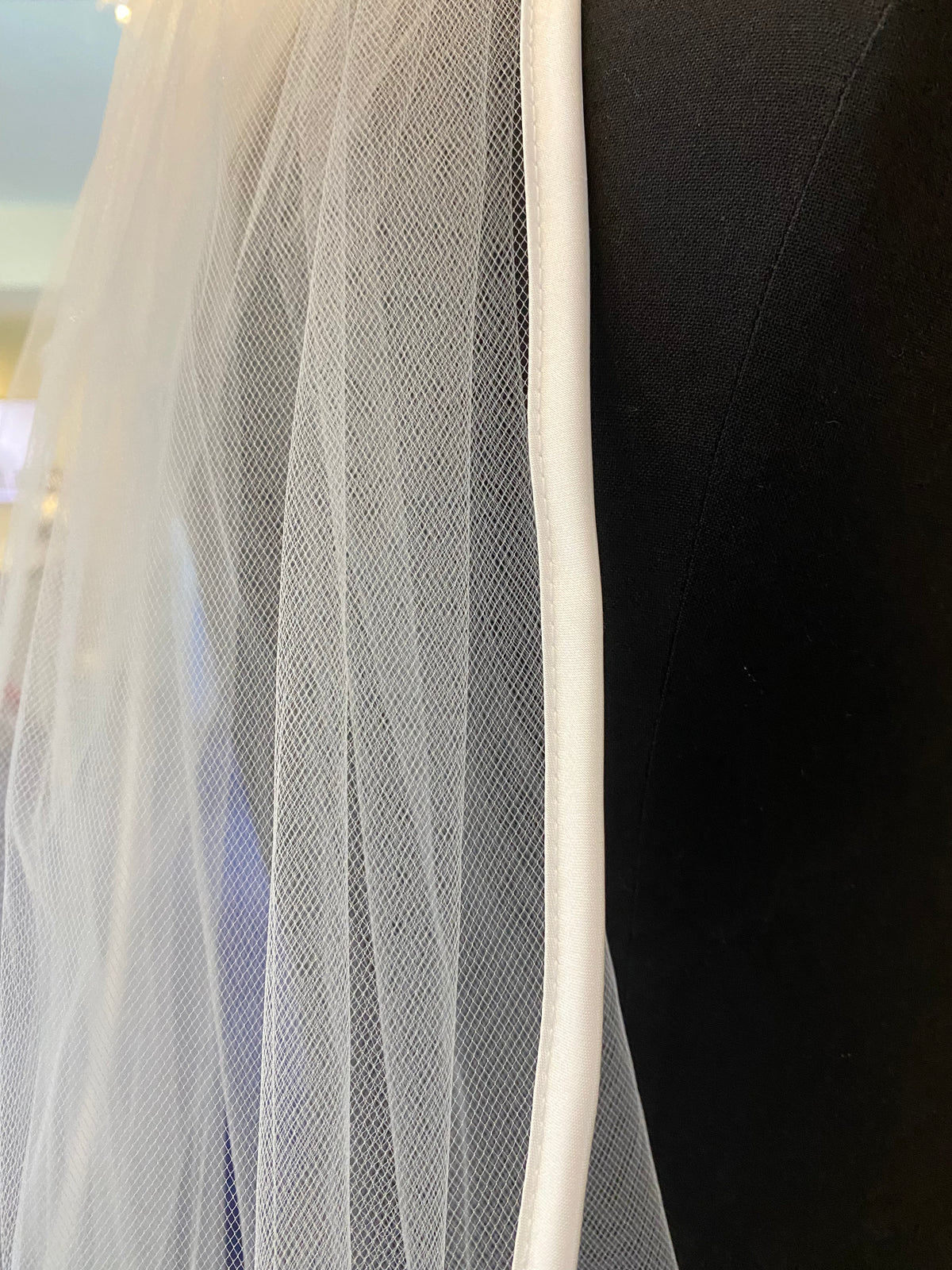 Satin Edge Veil