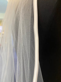 Satin Edge Veil
