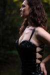 Alamai Black - Bridesmaids & Formal - evening gown - formal - Melanie Jayne