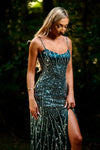 Ari Forest Green - Bridesmaids & Formal - evening gown - formal - Melanie Jayne