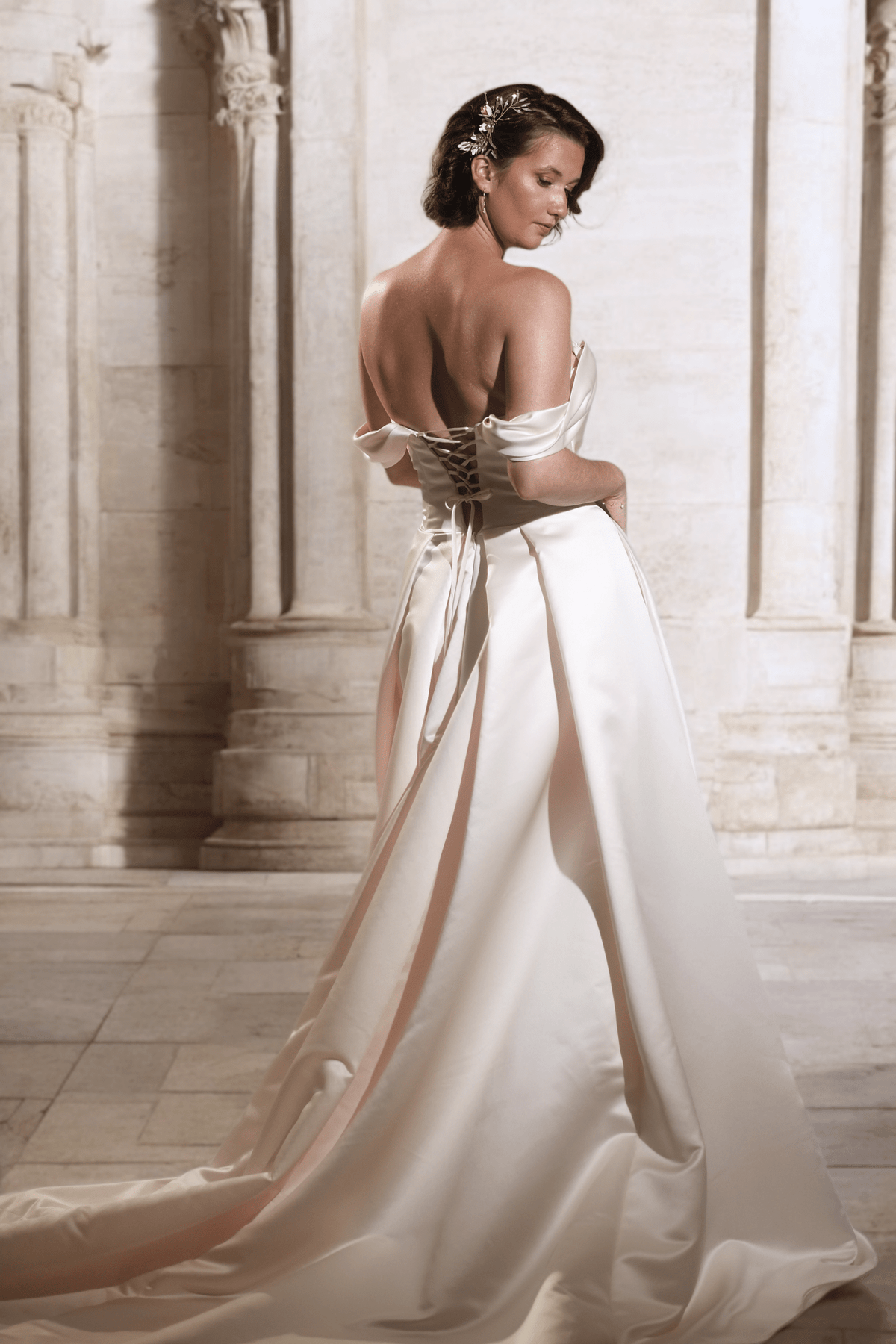 Augustine - Bridal Gown - white label - Melanie Jayne