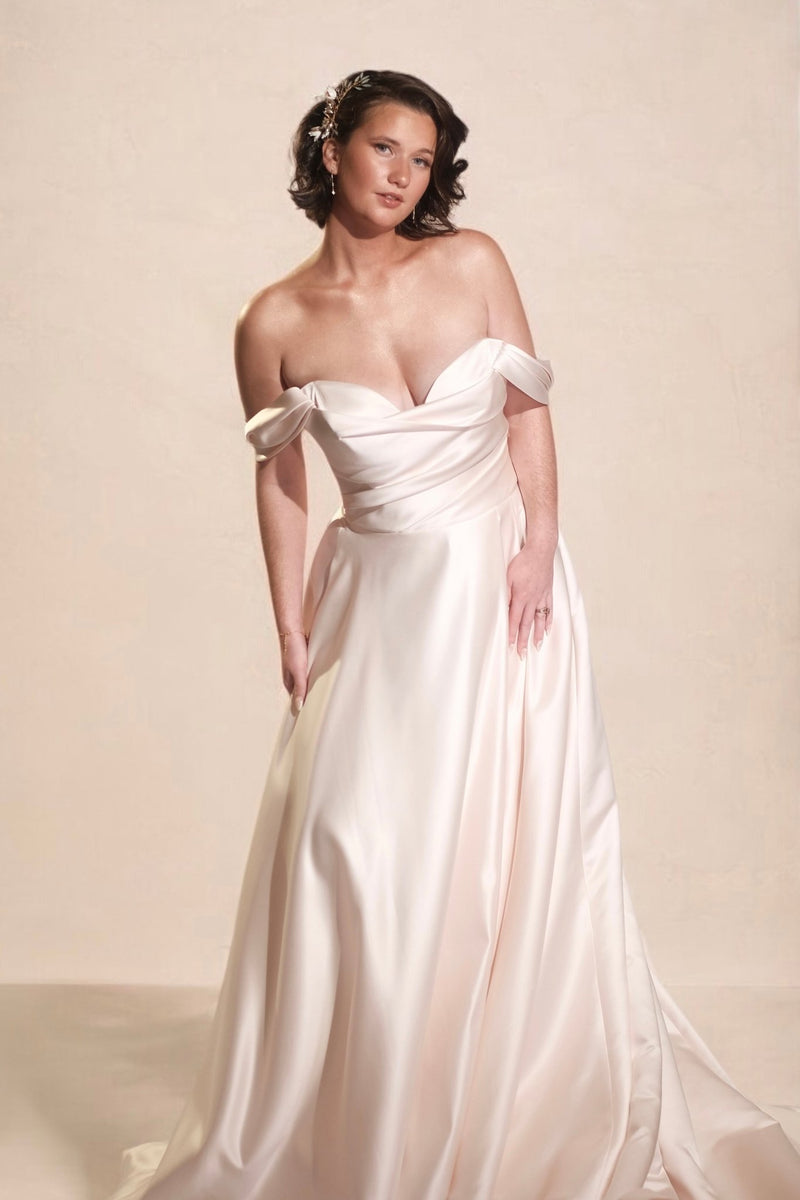Augustine - Bridal Gown - white label - Melanie Jayne