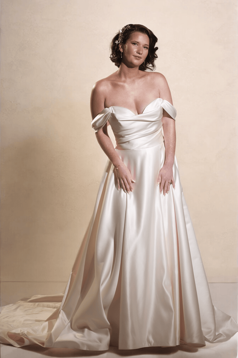 Augustine - Bridal Gown - white label - Melanie Jayne