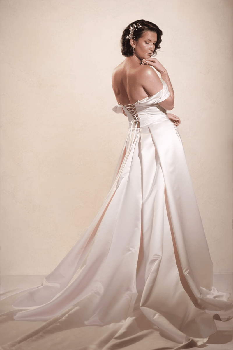 Augustine - Bridal Gown - white label - Melanie Jayne