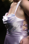 Claude - Lilac - Bridesmaids & Formal - Wrap n strap - Melanie Jayne