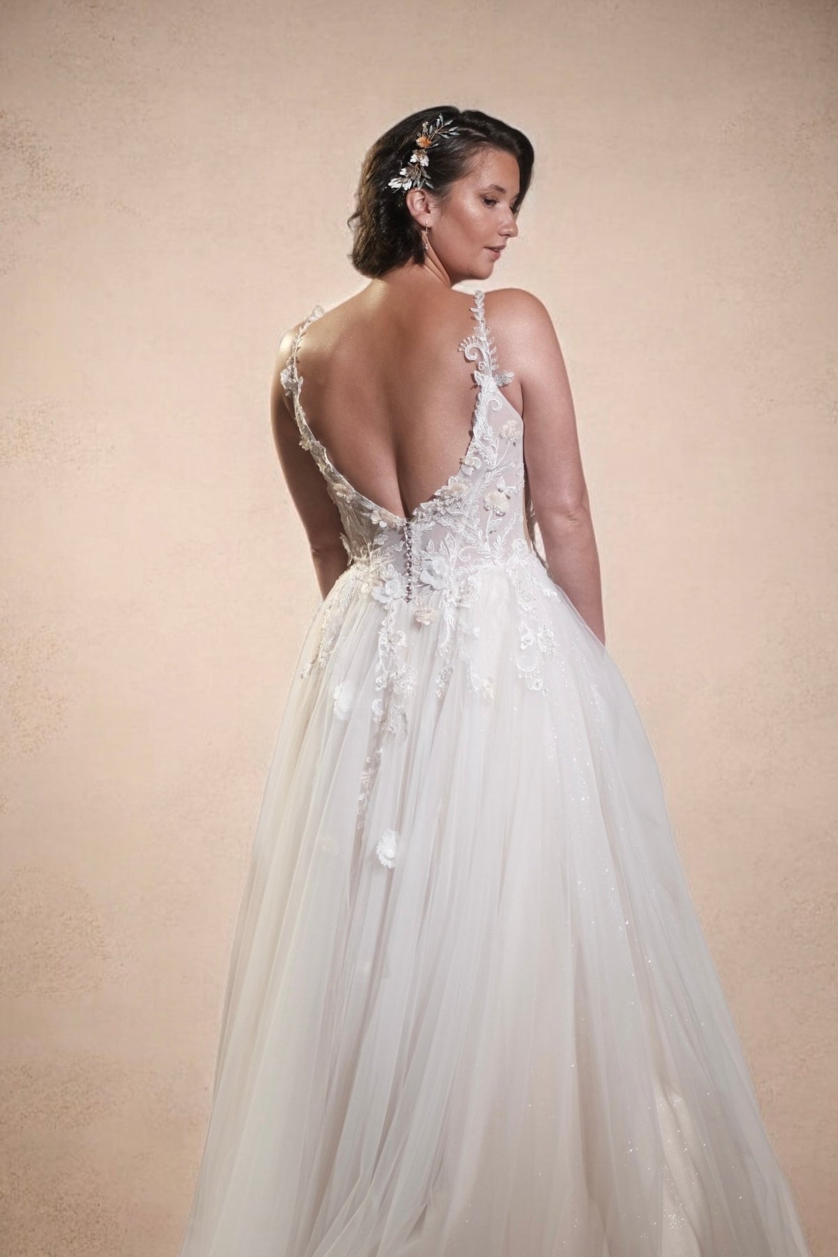 Desert Rose - Bridal Gown - couture - Melanie Jayne