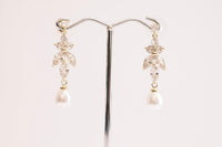 Jani Earrings -Bridal Jewellery - bridal jewellery -jewellery - Melanie Jayne