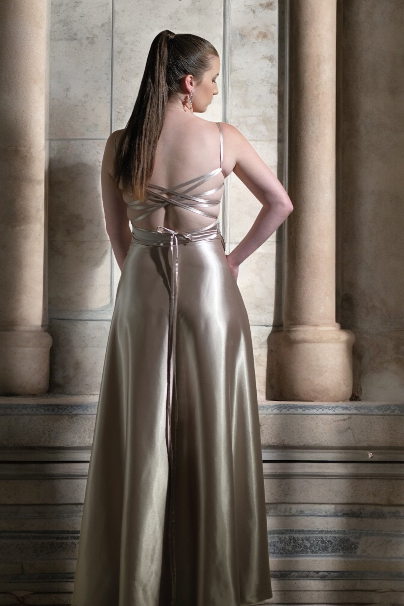 Kadie -Champagne/Midnight Rose | Bridesmaids & Formal | Melanie Jayne Kadie -Champagne/Midnight Rose | Bridesmaids & Formal | Melanie Jayne