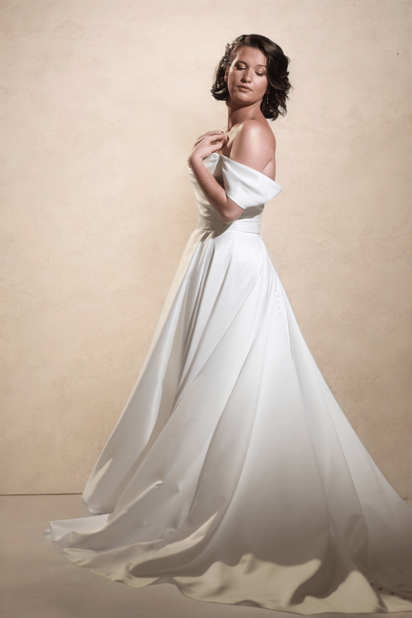 Maybel - Bridal Gown - white label - Melanie Jayne