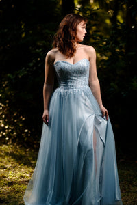 Olympia Ice Blue - Formal Dresses - formal - formal dress - Melanie Jayne
