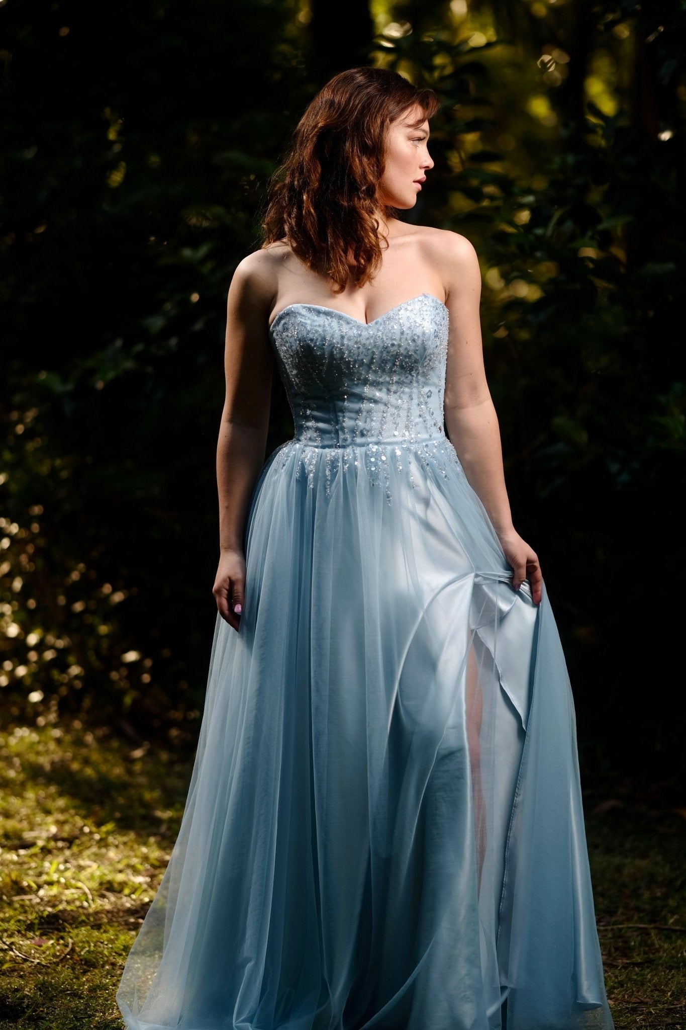 Olympia Ice Blue - Formal Dresses - formal - formal dress - Melanie Jayne