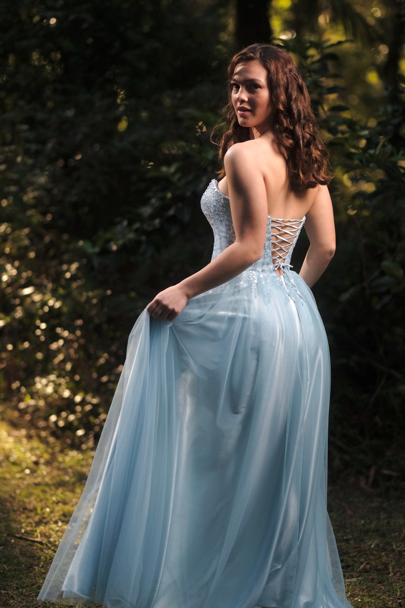 Olympia Ice Blue - Formal Dresses - formal - formal dress - Melanie Jayne