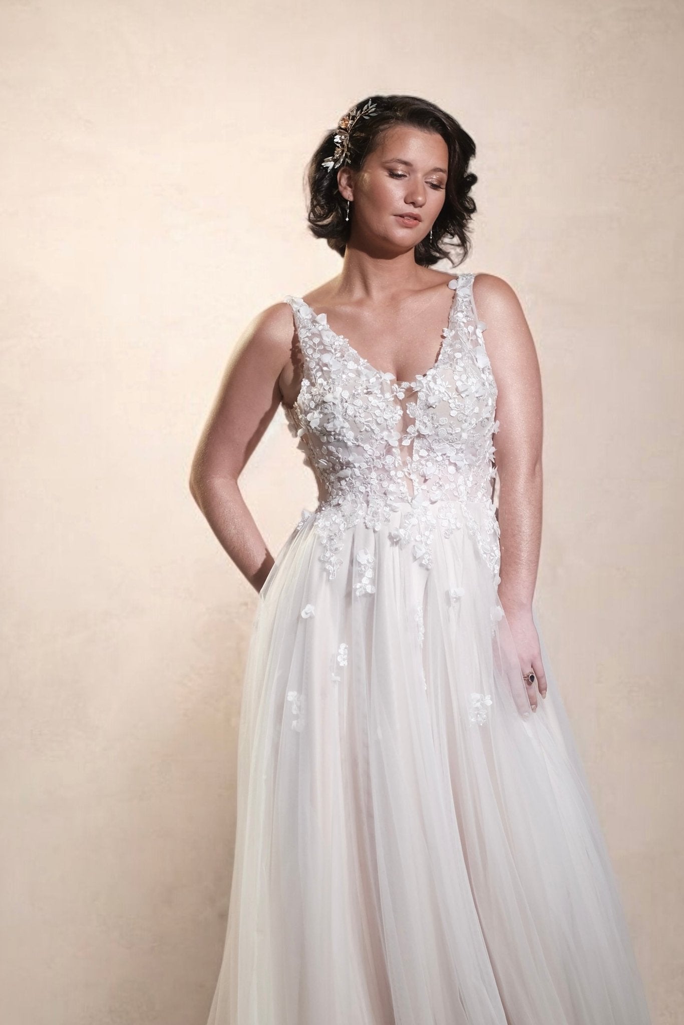 Pepper - Bridal Gown - white label - Melanie Jayne