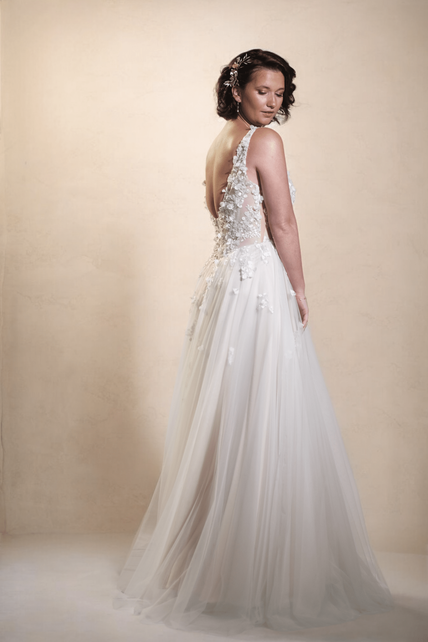 Pepper - Bridal Gown - white label - Melanie Jayne