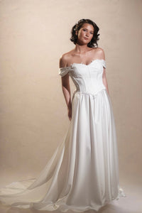 Shop Eveana Bridal Separates - Bridal Gown - white label - Melanie Jayne