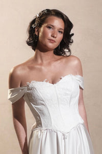 Shop Eveana Bridal Separates - Bridal Gown - white label - Melanie Jayne
