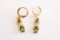 Zara Earrings -Bridal Jewellery - bridal jewellery -jewellery - Melanie Jayne