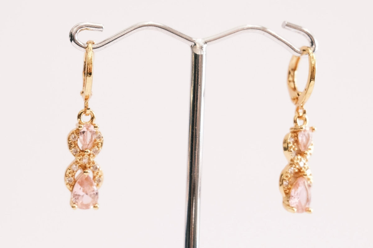 Zara Earrings -Bridal Jewellery - bridal jewellery -jewellery - Melanie Jayne