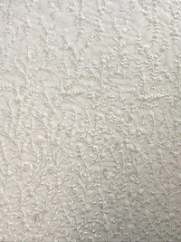 Beaded Floral Bridal Lace -Lace fabric - Lace Fabric - -- Melanie Jayne