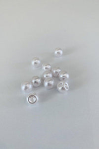 Pearl Buttons, Full Ball - Packet of 10 -Haberdashery - haberdashery -notions -- Melanie Jayne