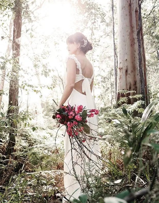Anna Wedding Gown -Classic Collection - Bridal -Classic -Silk- Melanie Jayne