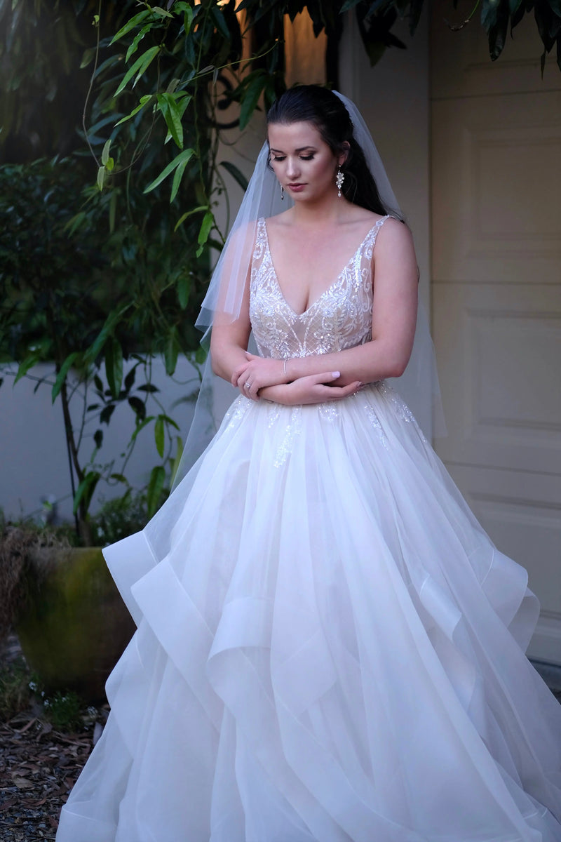 Atlas Wedding Gown -Classic Collection - Atlas -Bridal -Classic- Melanie Jayne