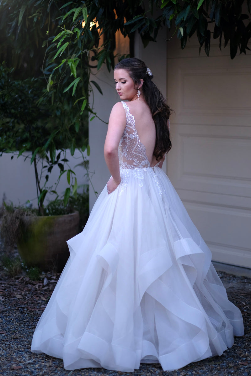 Atlas Wedding Gown -Classic Collection - Atlas -Bridal -Classic- Melanie Jayne