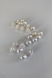 10mm Pearl Buttons, Half Ball -Haberdashery - haberdashery - -- Melanie Jayne