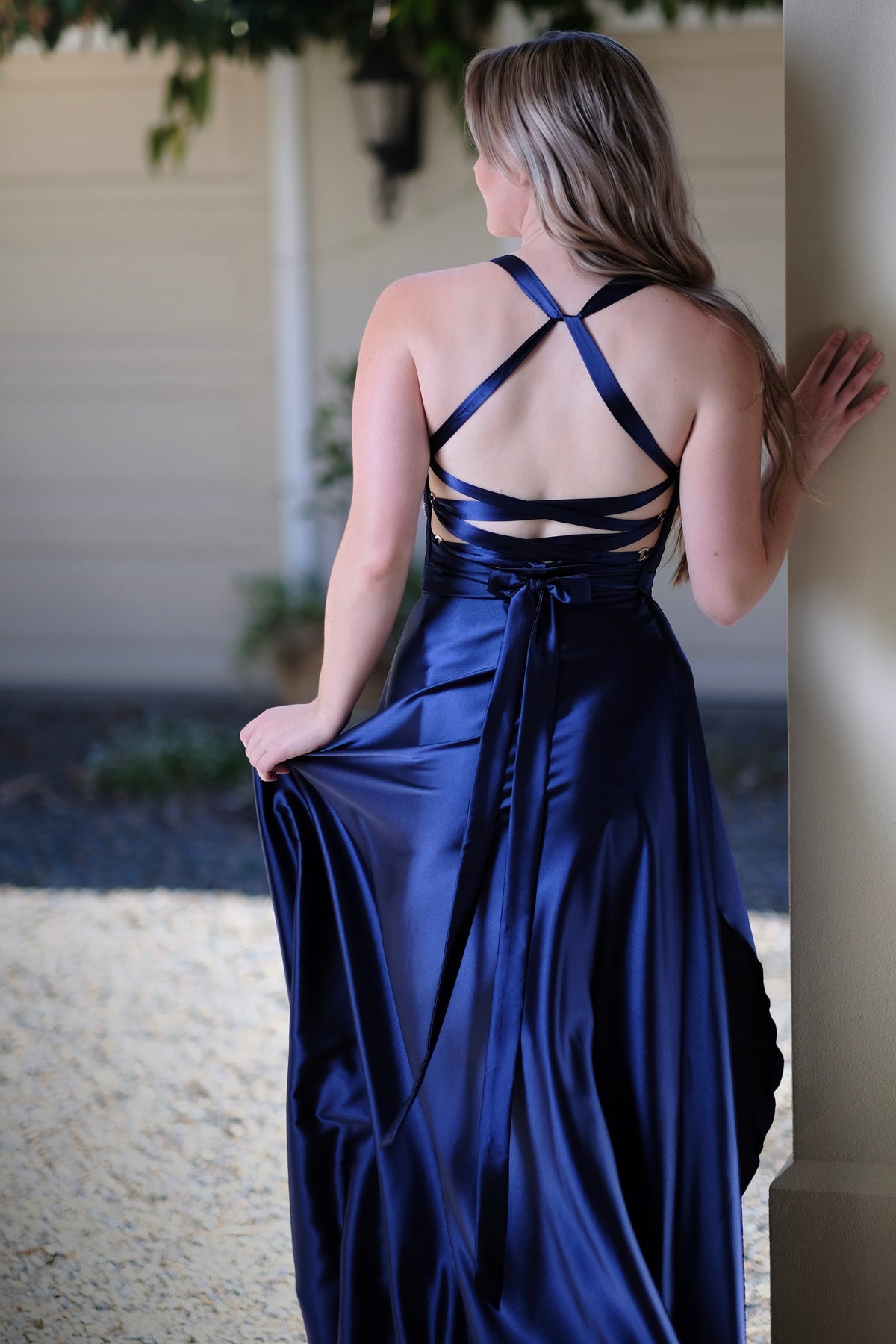 Claude Navy Formal Dress -Bridesmaids & Formal - bridesmaids -claude -formal- Melanie Jayne