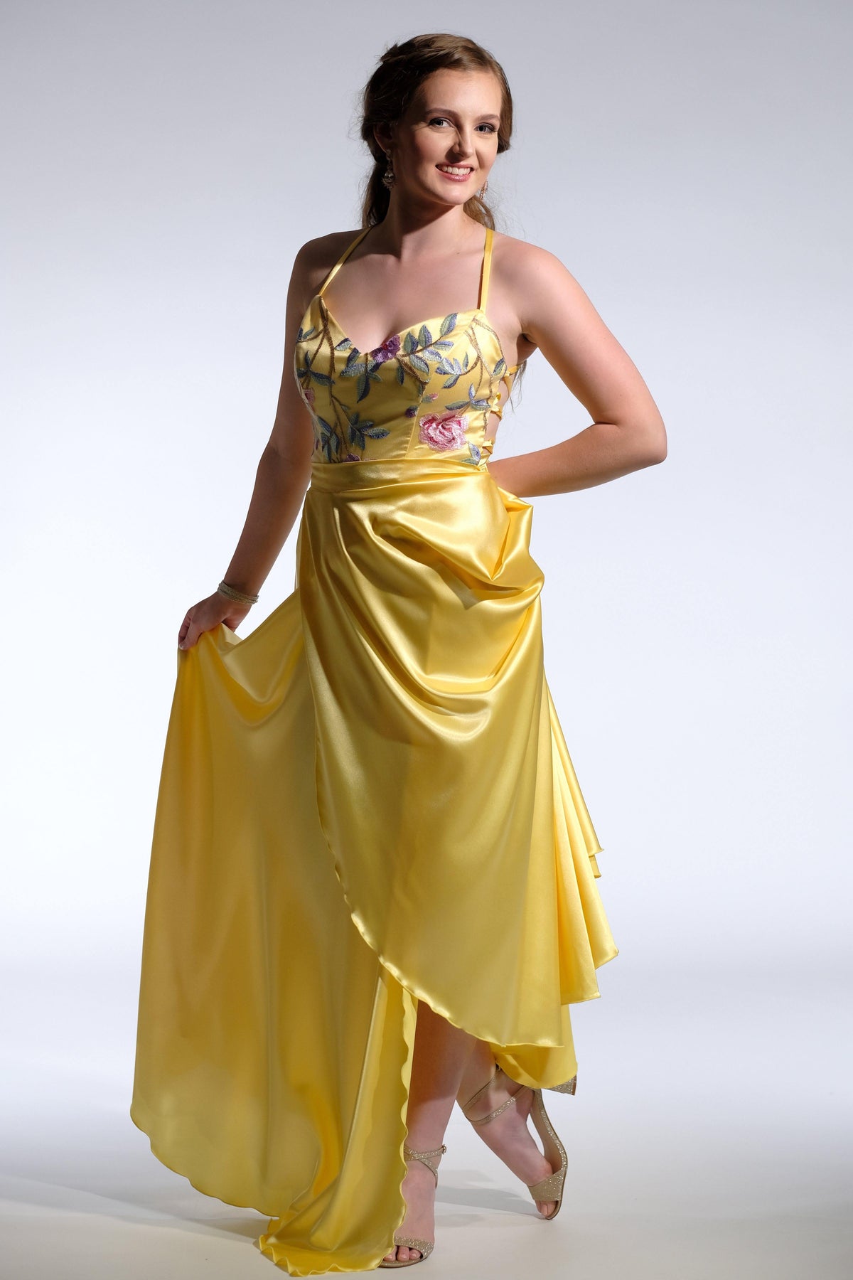 Georgie C Formal Gown -Bridesmaids & Formal - bridesmaids -formal -Wrap n strap- Melanie Jayne