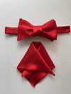 Bow Tie & Pocket Square -Accessories - Accessories -Bow Tie -Mens- Melanie Jayne