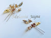 Twilight Hair Pins set of 2 -Bridal Jewellery - Accessories -Hairpins -jewellery- Melanie Jayne