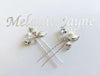 Calla Hair Pins set of 2 -Bridal Jewellery - Accessories -Hairpins -jewellery- Melanie Jayne