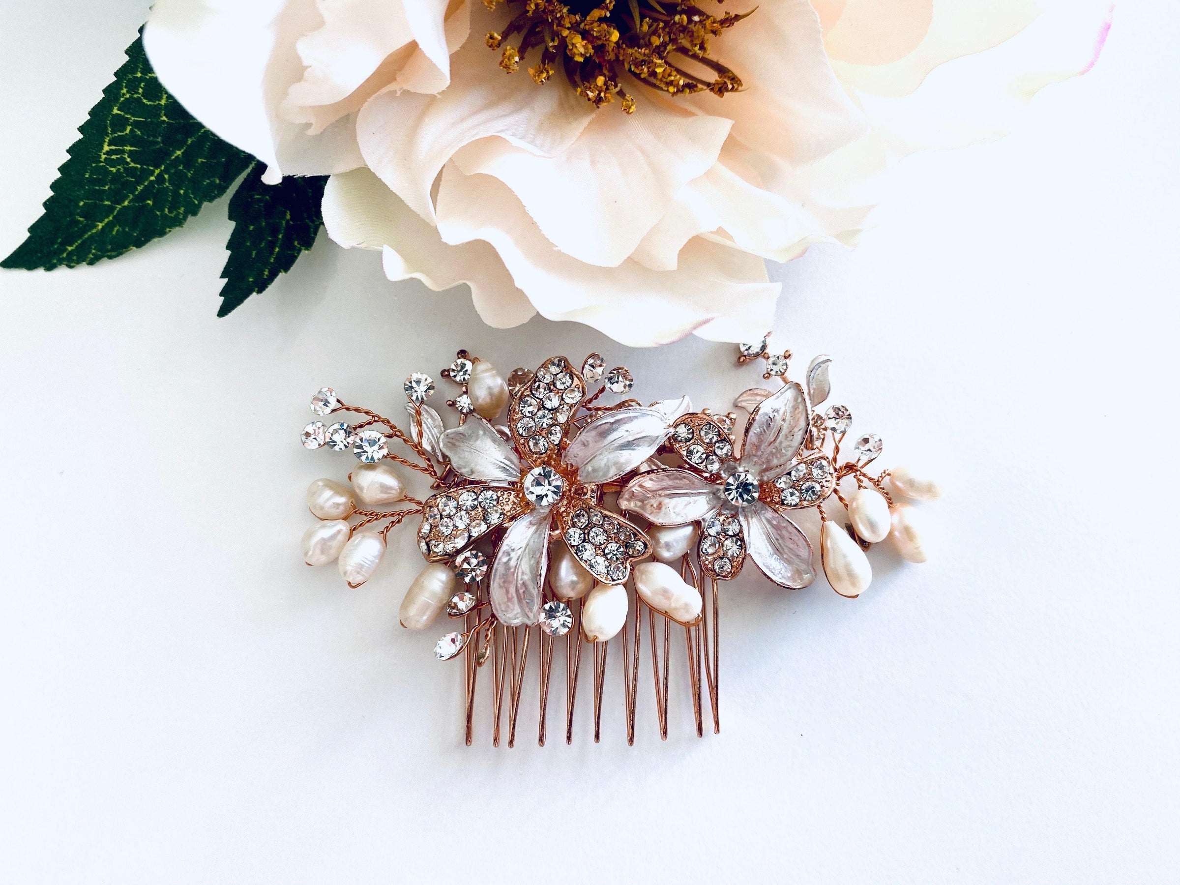 Celeste Hair Comb -Bridal Jewellery - Accessories -hair comb -jewellery- Melanie Jayne