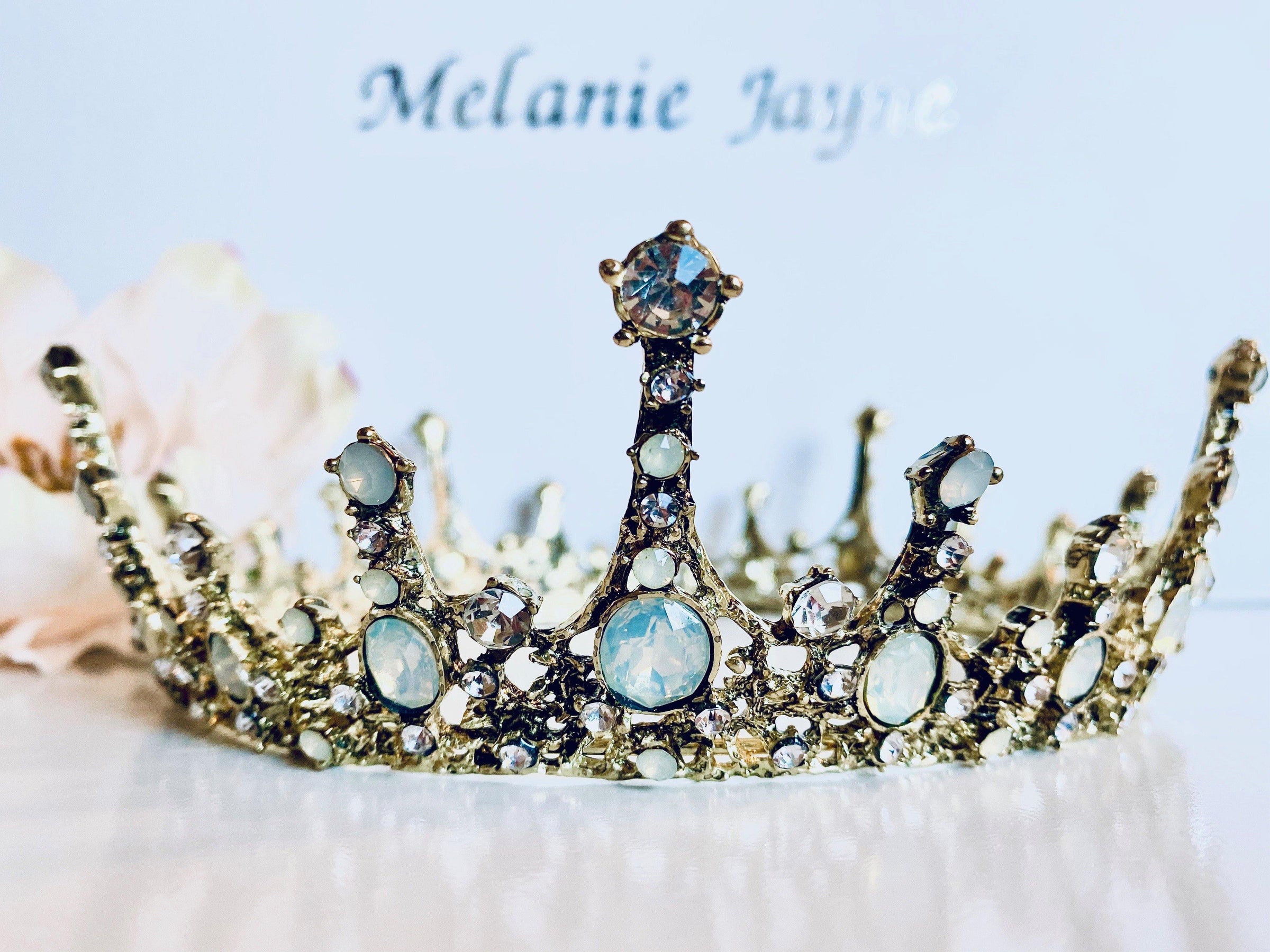 Emma Bridal Crown -Bridal Jewellery - Accessories -crown -jewellery- Melanie Jayne