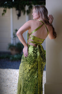 Jupiter Peridot Formal Dress -Bridesmaids & Formal - bridesmaids -formal -green- Melanie Jayne