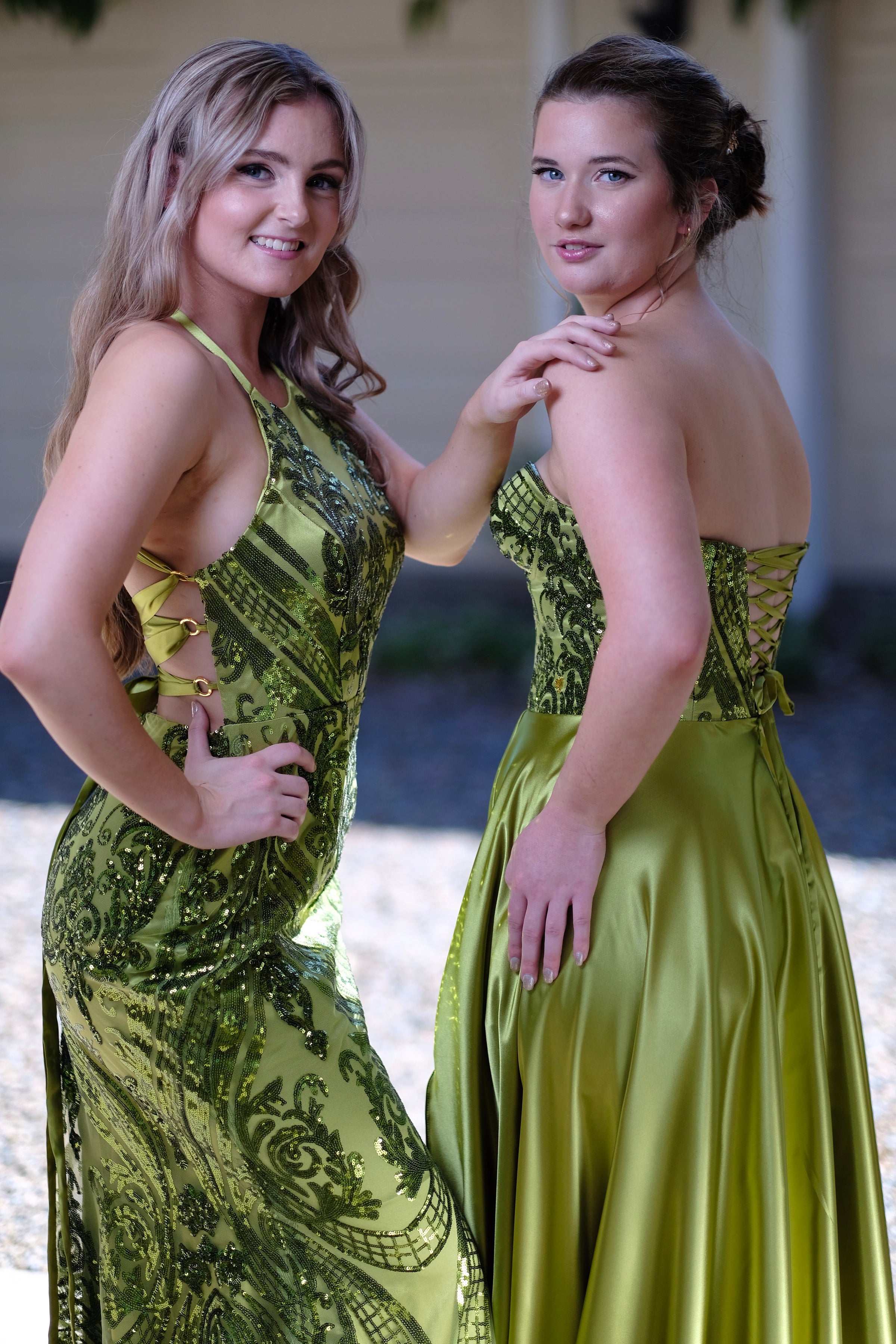 Jupiter Peridot Formal Dress -Bridesmaids & Formal - bridesmaids -formal -green- Melanie Jayne