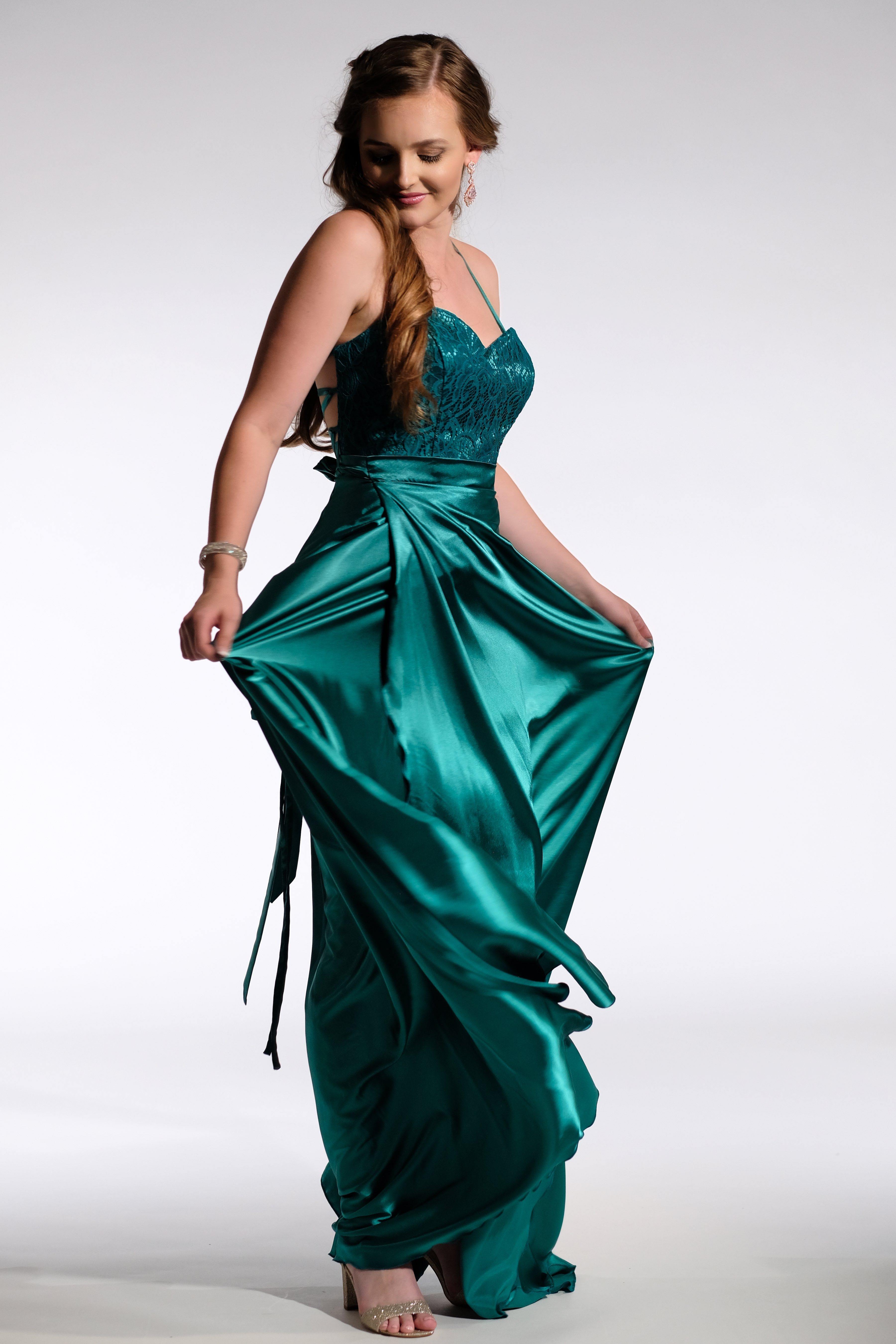 Jade green bridesmaid top dresses