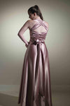 Kathryn A Bridesmaid Gown -Bridesmaids & Formal - bridesmaids -formal -Opal Pink- Melanie Jayne