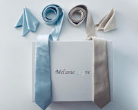 Mens Tie & Pocket Square -Accessories - Accessories -Long Tie -Mens- Melanie Jayne