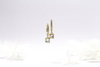 Mila Gold Earrings -Earrings - Accessories -jewellery -- Melanie Jayne