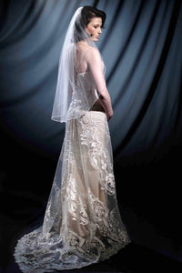 Piper Bridal Gown -Classic Collection - Bridal -Classic -Silk- Melanie Jayne
