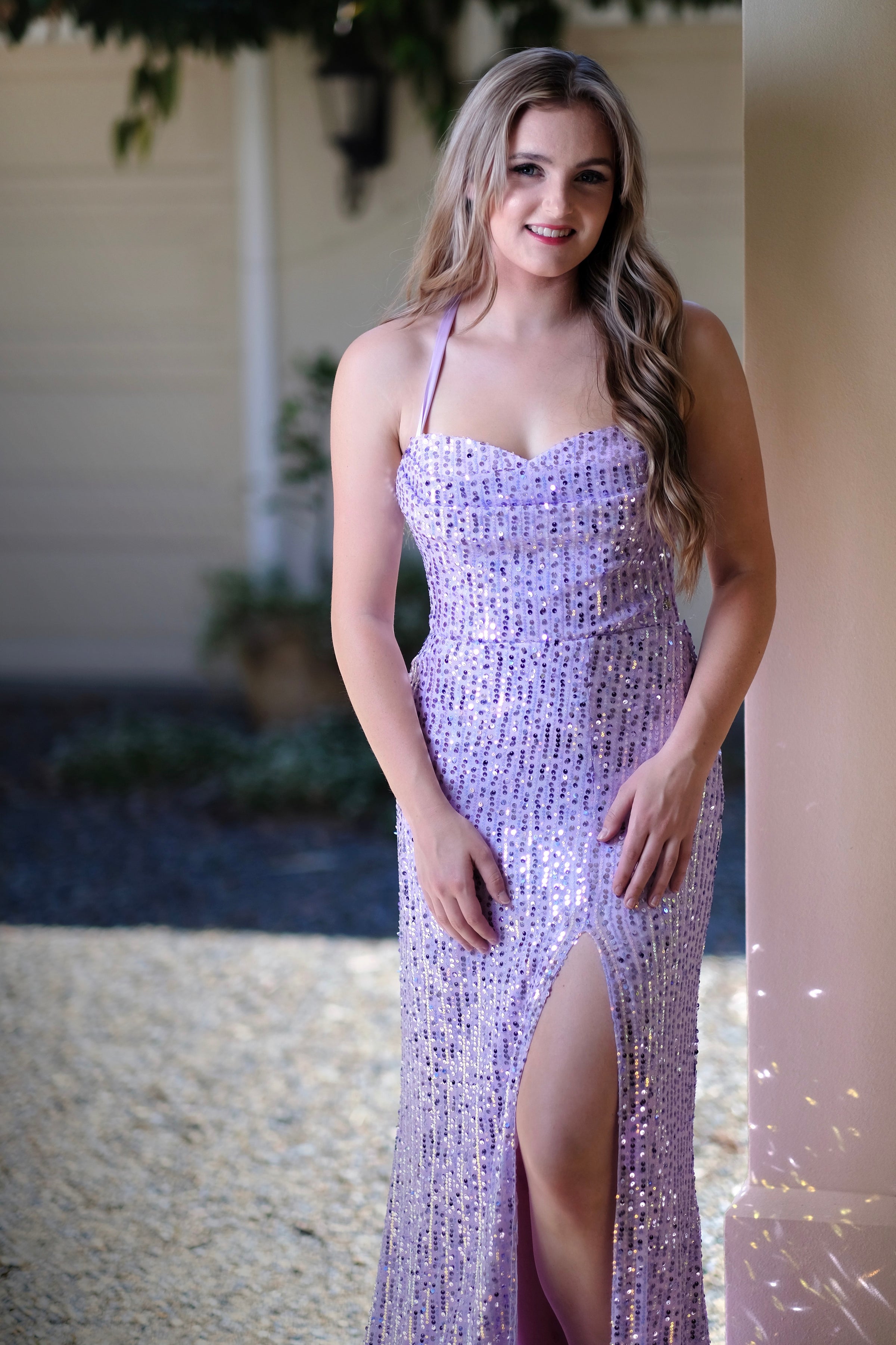 Stella Lilac Formal Dress -Bridesmaids & Formal - bridesmaids -formal -lilac- Melanie Jayne