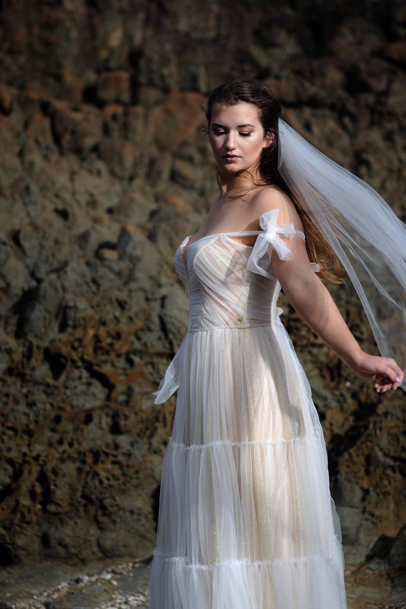 Willow Wedding Dress -Bridal Gown - Classic - -- Melanie Jayne