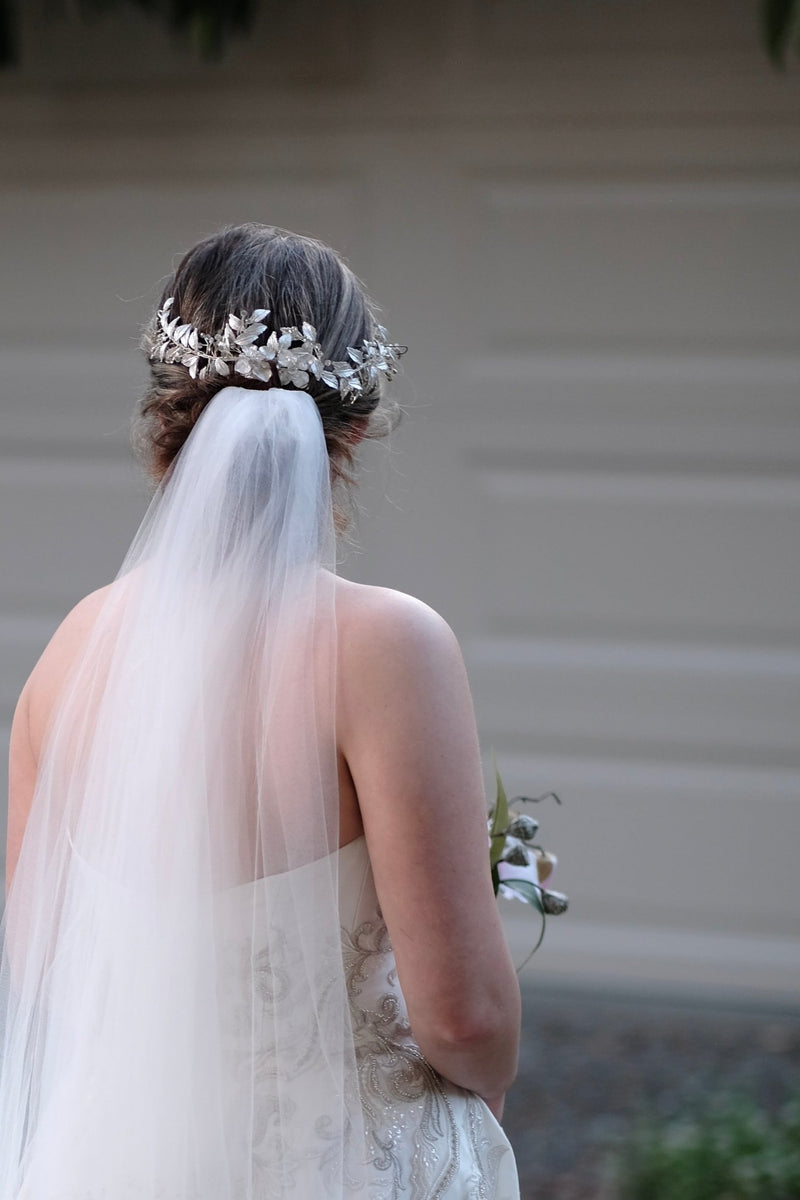 Cassia Hair Comb -Bridal Jewellery - Accessories -hair comb -hair wrap- Melanie Jayne